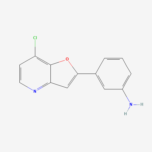 3-(7-chlorofuro[3,2-b]pyridin-2-yl)aniline (CAS: 1360911-36-9) - Related Chemical Product