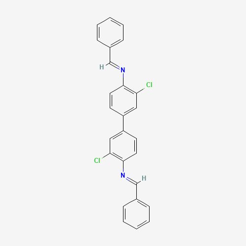 N-[4-[4-(benzylideneamino)-3-chlorophenyl]-2-chlorophenyl]-1-phenylmethanimine (CAS: 10147-75-8) - Related Chemical Product