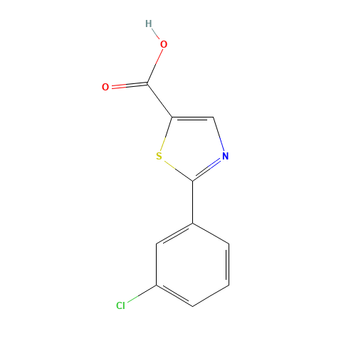 2-(3-chlorophenyl)-1,3-thiazole-5-carboxylic acid (CAS: 878555-97-6) - Related Chemical Product