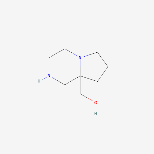 2,3,4,6,7,8-hexahydro-1H-pyrrolo[1,2-a]pyrazin-8a-ylmethanol (CAS: 929047-65-4) - Related Chemical Product