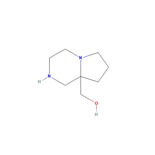 2,3,4,6,7,8-hexahydro-1H-pyrrolo[1,2-a]pyrazin-8a-ylmethanol (CAS: 929047-65-4) - Related Chemical Product
