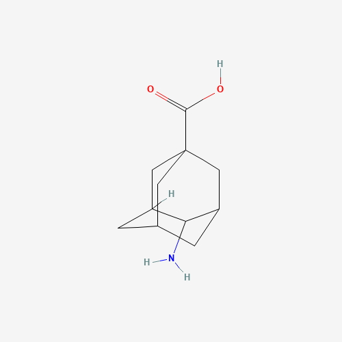 4-aminoadamantane-1-carboxylic acid (CAS: 1057343-95-9) - Chemical Structure and Molecular Formula 
