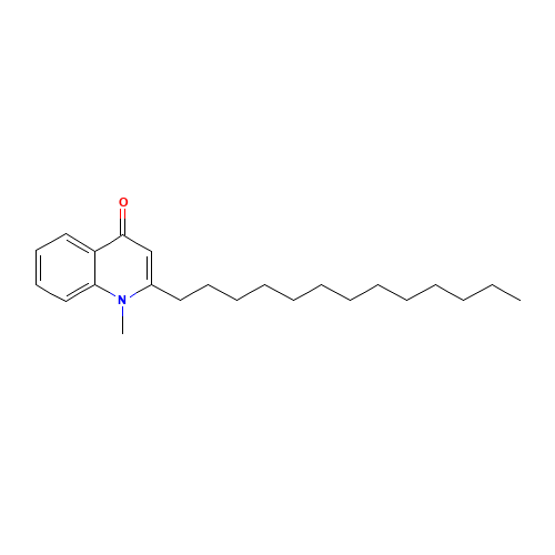 1-methyl-2-tridecylquinolin-4-one (CAS: 15266-35-0) - Related Chemical Product