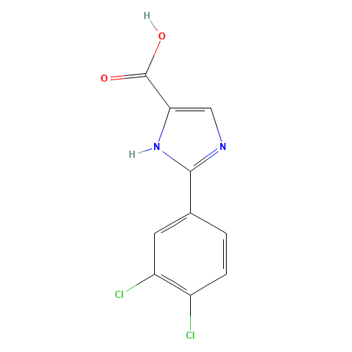 2-(3,4-dichlorophenyl)-1H-imidazole-5-carboxylic acid (CAS: 34626-07-8) - Related Chemical Product
