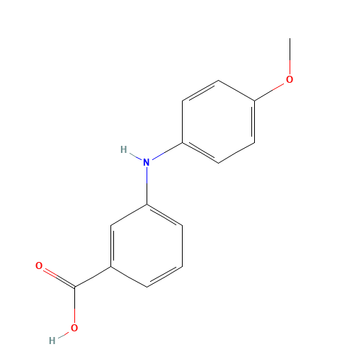 3-(4-methoxyanilino)benzoic acid (CAS: 852927-06-1) - Related Chemical Product