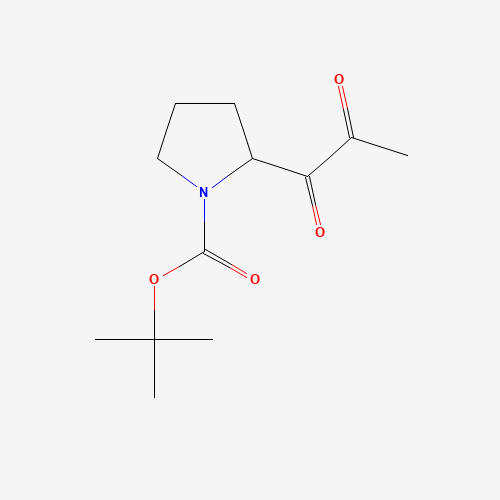 tert-butyl 2-(2-oxopropanoyl)pyrrolidine-1-carboxylate (CAS: 532410-49-4) - Related Chemical Product