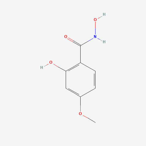 N,2-dihydroxy-4-methoxybenzamide (CAS: 90222-58-5) - Chemical Structure and Molecular Formula 