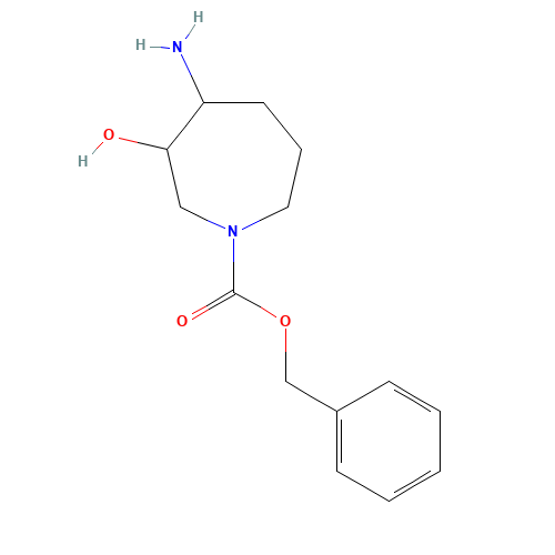 benzyl 4-amino-3-hydroxyazepane-1-carboxylate (CAS: 150989-61-0) - Related Chemical Product
