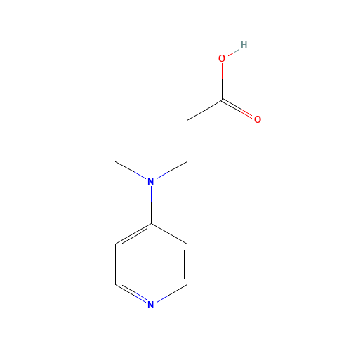 3-[methyl(pyridin-4-yl)amino]propanoic acid (CAS: 80028-35-9) - Related Chemical Product