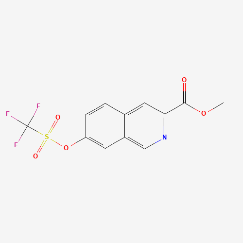 methyl 7-(trifluoromethylsulfonyloxy)isoquinoline-3-carboxylate (CAS: 864237-03-6) - Related Chemical Product