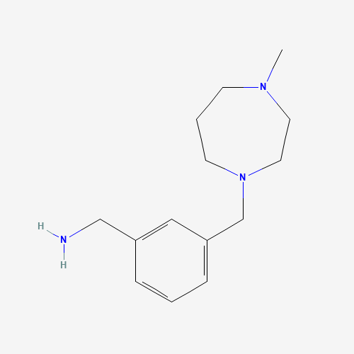 [3-[(4-methyl-1,4-diazepan-1-yl)methyl]phenyl]methanamine (CAS: 915707-48-1) - Related Chemical Product