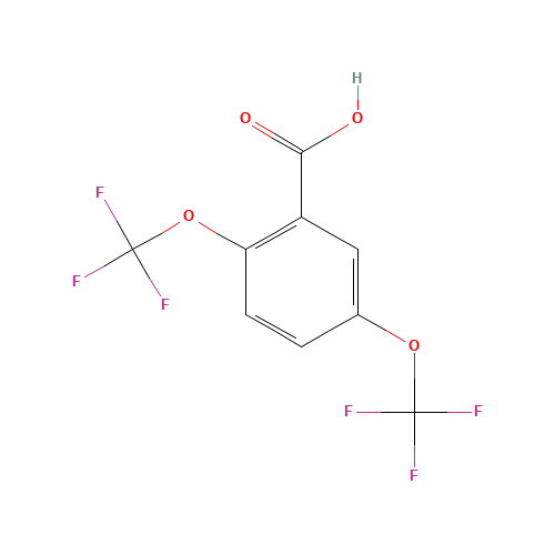 2,5-bis(trifluoromethoxy)benzoic acid (CAS: 1003709-86-1) - Related Chemical Product