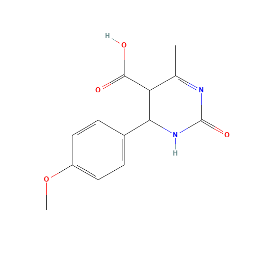6-(4-methoxyphenyl)-4-methyl-2-oxo-5,6-dihydro-1H-pyrimidine-5-carboxylic acid (CAS: 69785-26-8) - Related Chemical Product