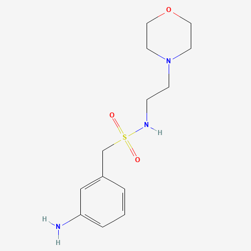 1-(3-aminophenyl)-N-(2-morpholin-4-ylethyl)methanesulfonamide (CAS: 1094804-14-4) - Related Chemical Product
