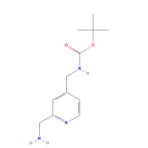 tert-butyl N-[2-(aminomethyl)pyridin-4-yl]-N-methylcarbamate (CAS: 214471-75-7) - Related Chemical Product