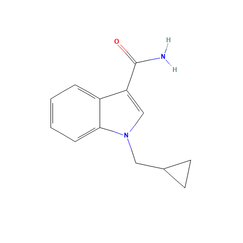 1-(cyclopropylmethyl)indole-3-carboxamide (CAS: 128200-23-7) - Related Chemical Product