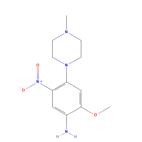 2-methoxy-4-(4-methylpiperazin-1-yl)-5-nitroaniline (CAS: 1421372-03-3) - Related Chemical Product