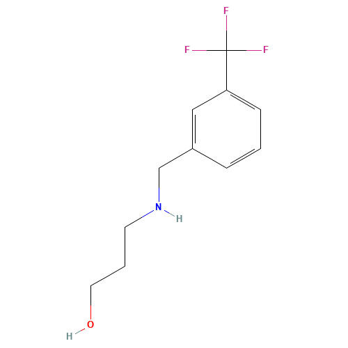3-[[3-(trifluoromethyl)phenyl]methylamino]propan-1-ol (CAS: 161798-68-1) - Related Chemical Product