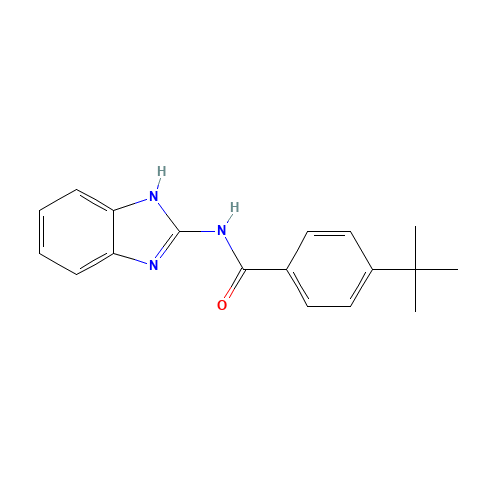 N-(1H-benzimidazol-2-yl)-4-tert-butylbenzamide (CAS: 25737-69-3) - Related Chemical Product