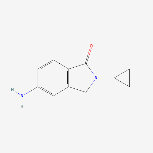 5-amino-2-cyclopropyl-3H-isoindol-1-one (CAS: 1206641-25-9) - Related Chemical Product