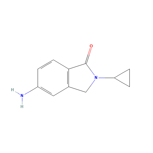 5-amino-2-cyclopropyl-3H-isoindol-1-one (CAS: 1206641-25-9) - Related Chemical Product