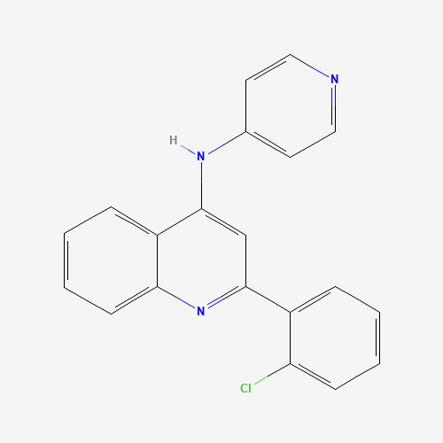 2-(2-chlorophenyl)-N-pyridin-4-ylquinolin-4-amine (CAS: 1303557-11-0) - Related Chemical Product