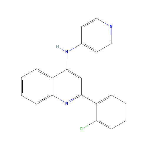 2-(2-chlorophenyl)-N-pyridin-4-ylquinolin-4-amine (CAS: 1303557-11-0) - Related Chemical Product