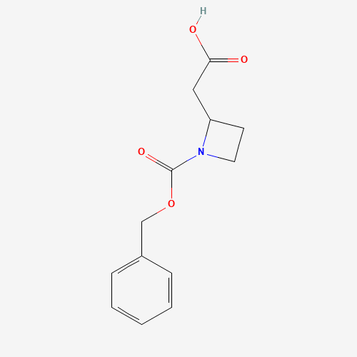 2-(1-phenylmethoxycarbonylazetidin-2-yl)acetic acid (CAS: 1229705-46-7) - Related Chemical Product
