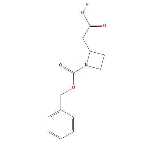 2-(1-phenylmethoxycarbonylazetidin-2-yl)acetic acid (CAS: 1229705-46-7) - Related Chemical Product