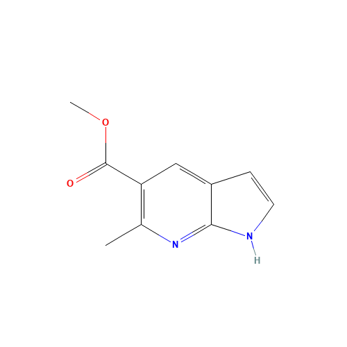 methyl 6-methyl-1H-pyrrolo[2,3-b]pyridine-5-carboxylate (CAS: 872355-54-9) - Related Chemical Product
