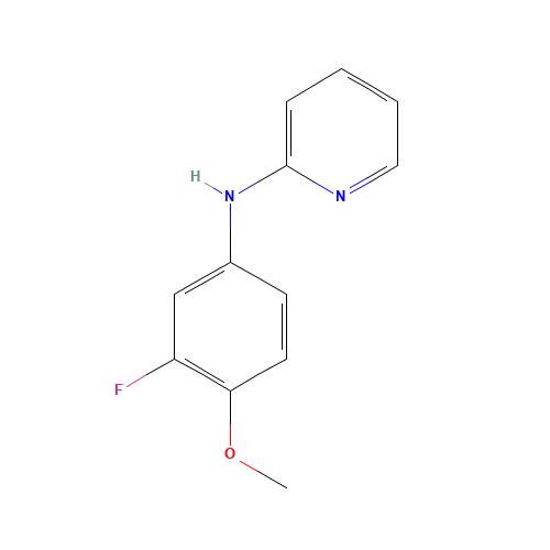 N-(3-fluoro-4-methoxyphenyl)pyridin-2-amine (CAS: 960299-82-5) - Related Chemical Product