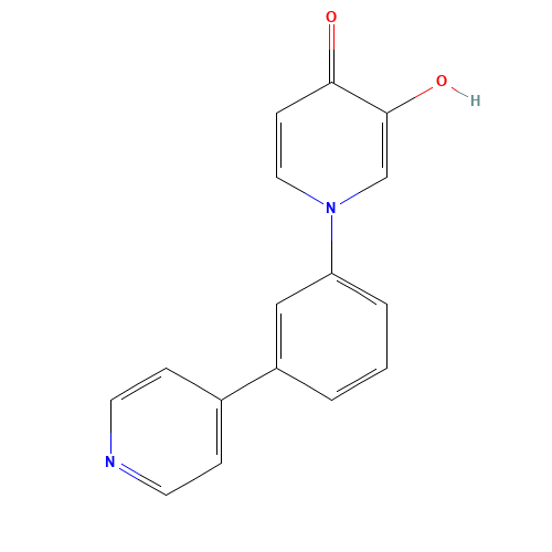 3-hydroxy-1-(3-pyridin-4-ylphenyl)pyridin-4-one (CAS: 1333328-47-4) - Related Chemical Product
