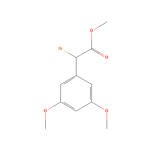 methyl 2-bromo-2-(3,5-dimethoxyphenyl)acetate (CAS: 158692-40-1) - Related Chemical Product