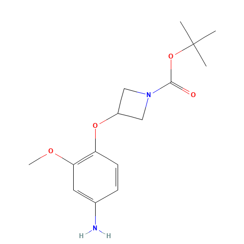 tert-butyl 3-(4-amino-2-methoxyphenoxy)azetidine-1-carboxylate (CAS: 960401-42-7) - Related Chemical Product