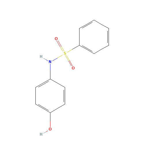 N-(4-hydroxyphenyl)benzenesulfonamide (CAS: 5471-90-9) - Related Chemical Product