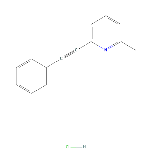 2-methyl-6-(2-phenylethynyl)pyridine;hydrochloride (CAS: 219911-35-0) - Related Chemical Product