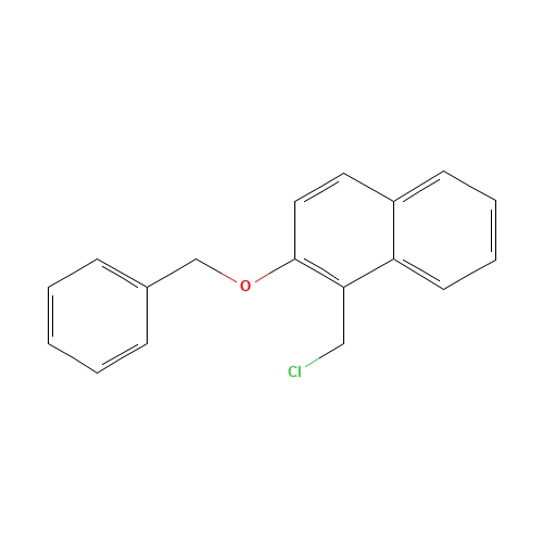 1-(chloromethyl)-2-phenylmethoxynaphthalene (CAS: 1155036-90-0) - Related Chemical Product