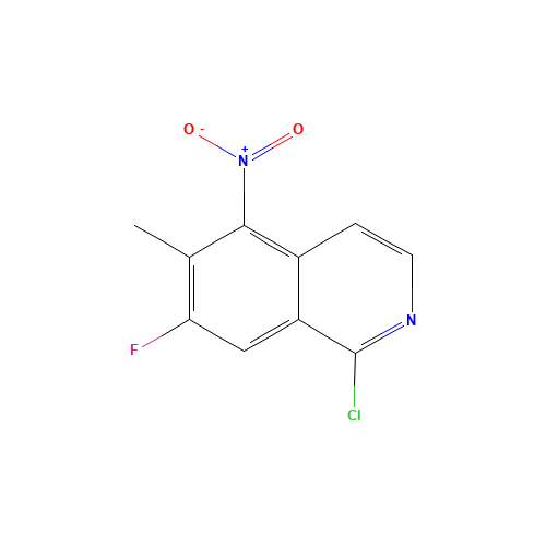 1-chloro-7-fluoro-6-methyl-5-nitroisoquinoline (CAS: 1245643-41-7) - Related Chemical Product