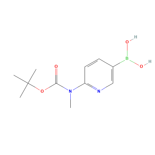 [6-[methyl-[(2-methylpropan-2-yl)oxycarbonyl]amino]pyridin-3-yl]boronic acid (CAS: 1218790-80-7) - Related Chemical Product