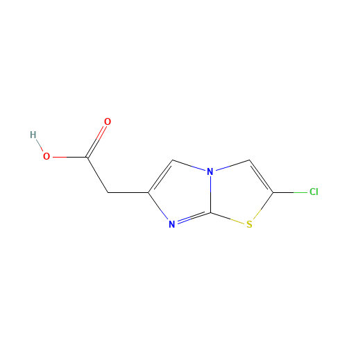 2-(2-chloroimidazo[2,1-b][1,3]thiazol-6-yl)acetic acid (CAS: 61984-80-3) - Related Chemical Product