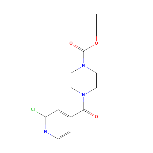 tert-butyl 4-(2-chloropyridine-4-carbonyl)piperazine-1-carboxylate (CAS: 329794-46-9) - Related Chemical Product