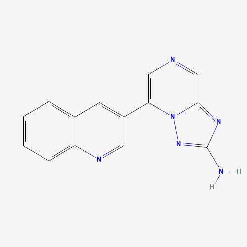 5-quinolin-3-yl-[1,2,4]triazolo[1,5-a]pyrazin-2-amine (CAS: 1454653-93-0) - Related Chemical Product