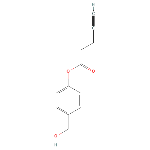 [4-(hydroxymethyl)phenyl] pent-4-ynoate (CAS: 1541173-24-3) - Related Chemical Product