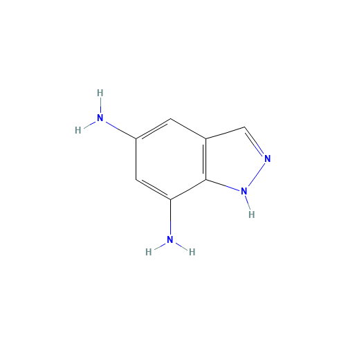 1H-indazole-5,7-diamine (CAS: 777802-08-1) - Related Chemical Product