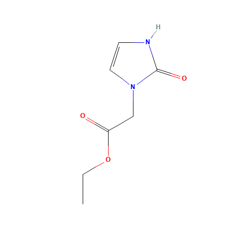 ethyl 2-(2-oxo-1H-imidazol-3-yl)acetate (CAS: 1241953-18-3) - Chemical Structure and Molecular Formula 