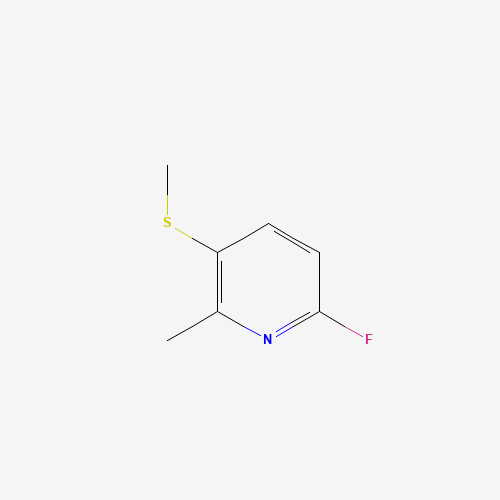 6-fluoro-2-methyl-3-methylsulfanylpyridine (CAS: 1204336-74-2) - Related Chemical Product