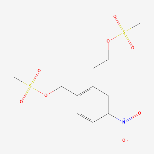 2-[2-(methylsulfonyloxymethyl)-5-nitrophenyl]ethyl methanesulfonate (CAS: 199014-22-7) - Related Chemical Product