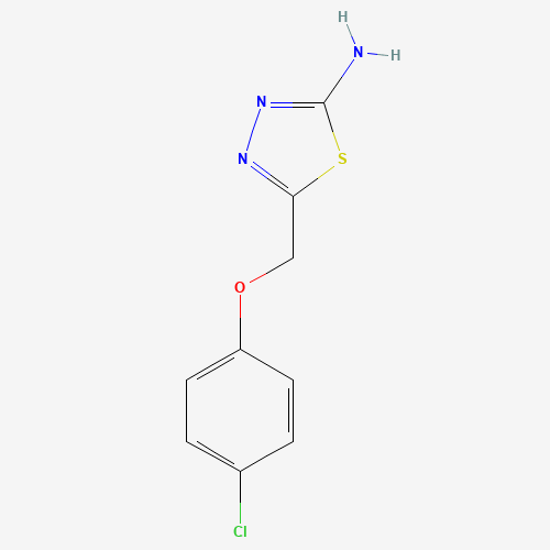 5-[(4-chlorophenoxy)methyl]-1,3,4-thiadiazol-2-amine (CAS: 84138-73-8) - Related Chemical Product