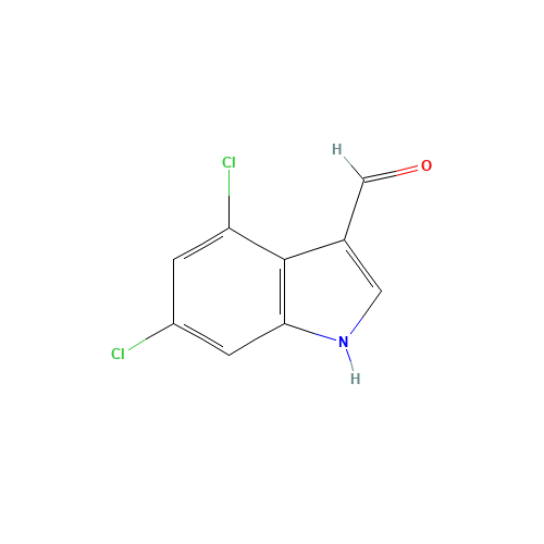 4,6-dichloro-1H-indole-3-carbaldehyde (CAS: 115666-33-6) - Related Chemical Product