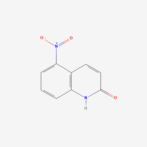 5-nitro-1H-quinolin-2-one (CAS: 6938-27-8) - Chemical Structure and Molecular Formula 